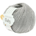 LANA GROSSA Cool Wool Baby, Farbe 206 Hellgrau meliert, 1 Knäuel mit 50 g