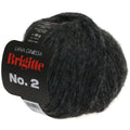 LANA GROSSA Brigitte No. 2, Farbe 14 Anthrazit, 1 Knäuel mit 50 g
