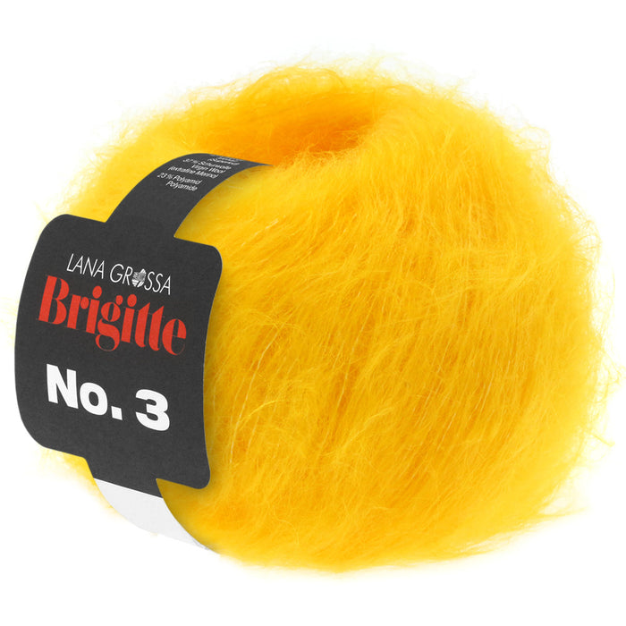 LANA GROSSA Brigitte No. 3, Gelb 1, 25 g / 100 m